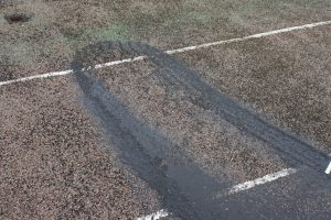 A Whirl-Away provides better tennis court cleaning than a pressure washer